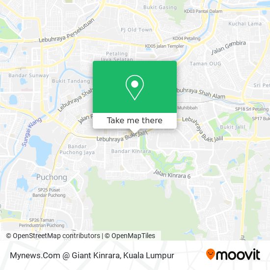 Mynews.Com @ Giant Kinrara map