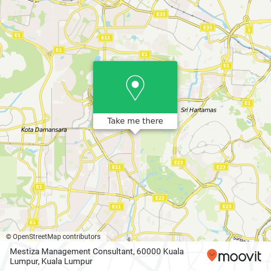 Mestiza Management Consultant, 60000 Kuala Lumpur map