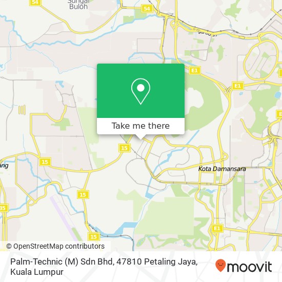 Palm-Technic (M) Sdn Bhd, 47810 Petaling Jaya map