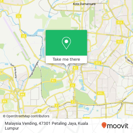 Malaysia Vending, 47301 Petaling Jaya map