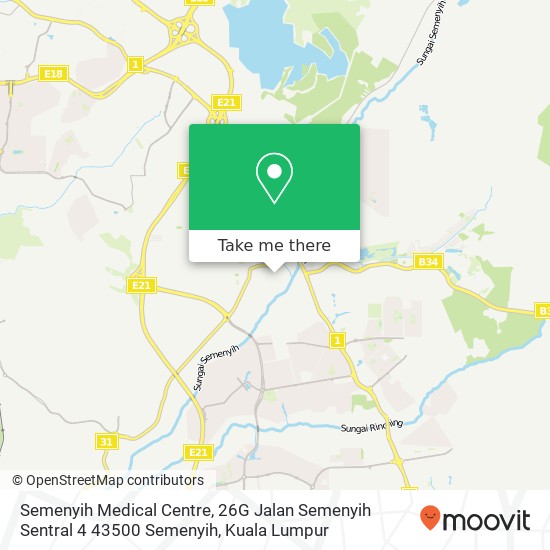 Semenyih Medical Centre, 26G Jalan Semenyih Sentral 4 43500 Semenyih map