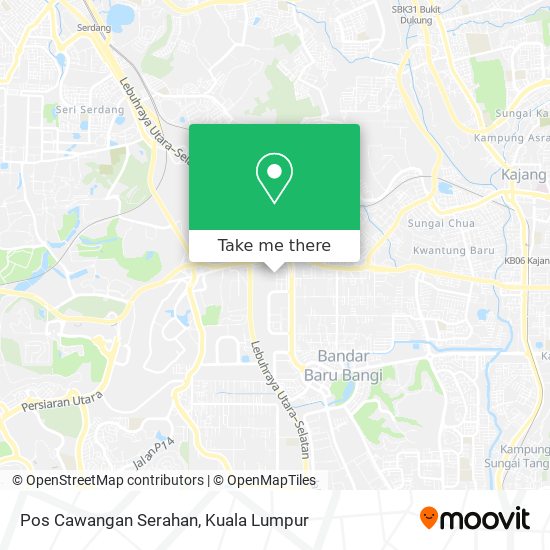 Pos Cawangan Serahan map