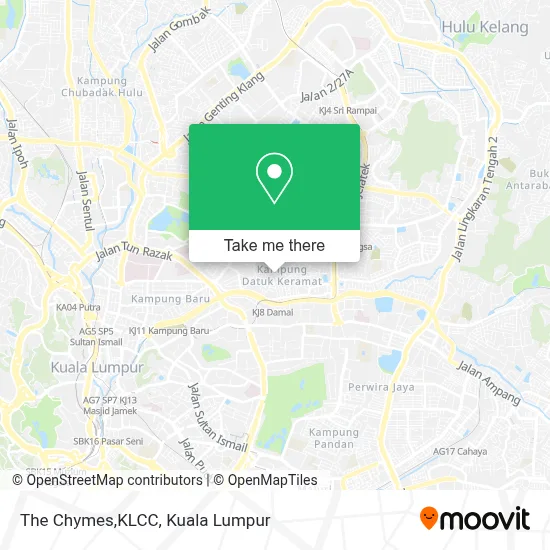 The Chymes,KLCC map