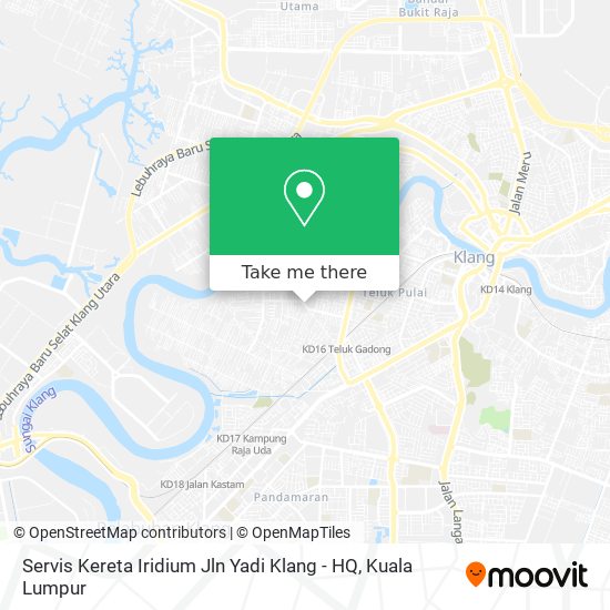 Servis Kereta Iridium Jln Yadi Klang - HQ map