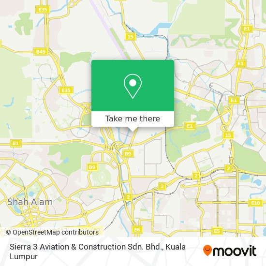 Sierra 3 Aviation & Construction Sdn. Bhd. map