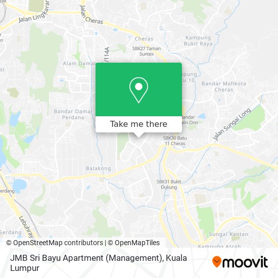 Peta JMB Sri Bayu Apartment (Management)