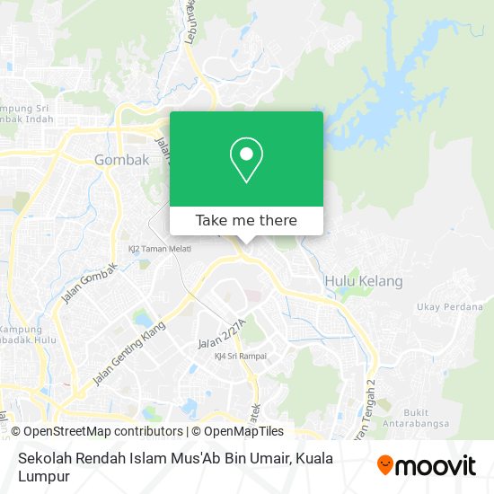 Sekolah Rendah Islam Mus'Ab Bin Umair map