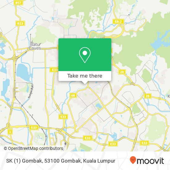 SK (1) Gombak, 53100 Gombak map