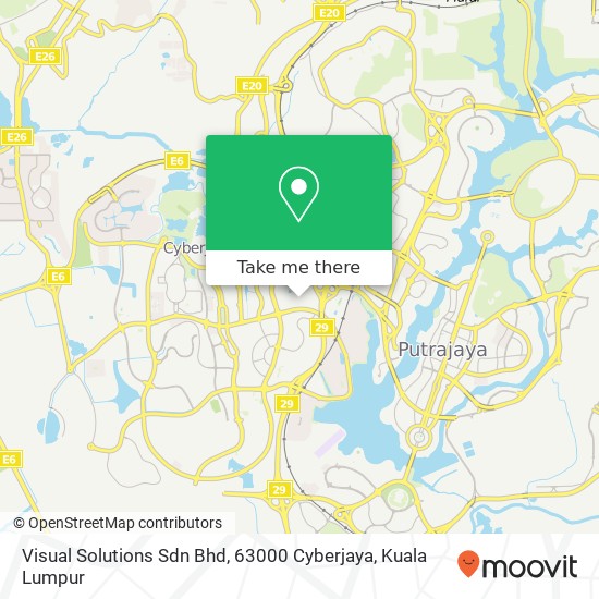Visual Solutions Sdn Bhd, 63000 Cyberjaya map