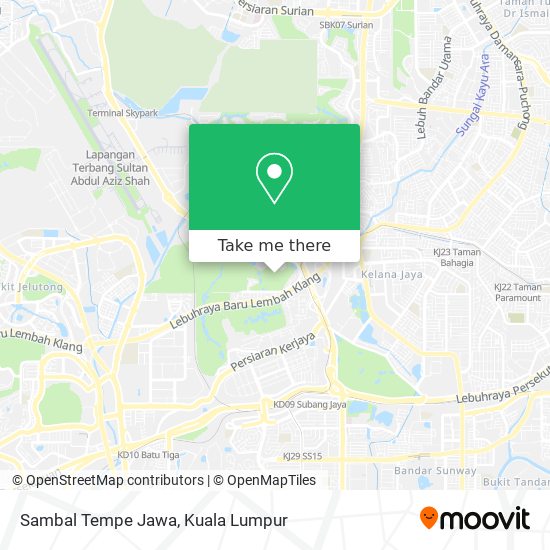 Sambal Tempe Jawa map