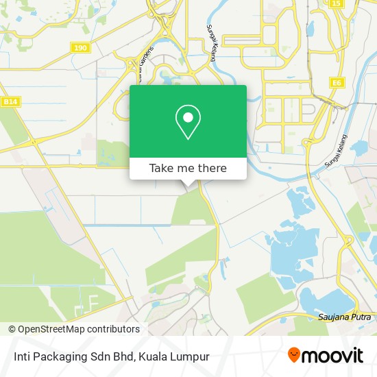 Inti Packaging Sdn Bhd map