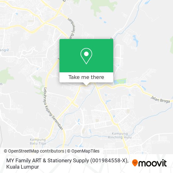 MY Family ART & Stationery Supply (001984558-X) map