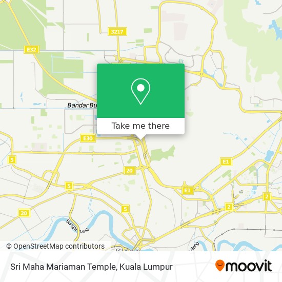 Peta Sri Maha Mariaman Temple