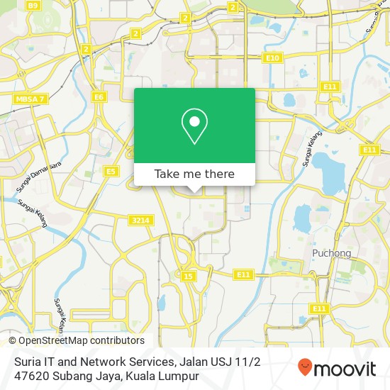 Suria IT and Network Services, Jalan USJ 11 / 2 47620 Subang Jaya map