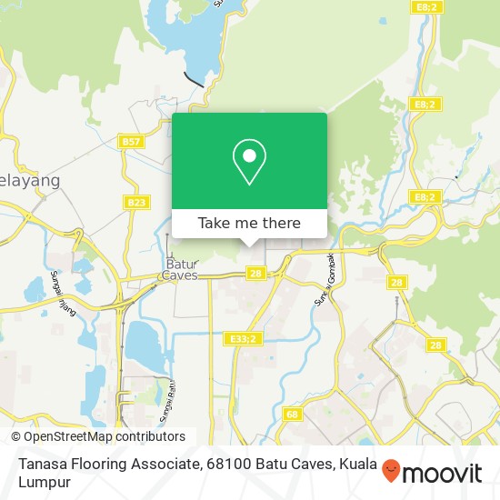 Tanasa Flooring Associate, 68100 Batu Caves map