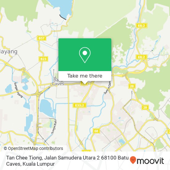 Tan Chee Tiong, Jalan Samudera Utara 2 68100 Batu Caves map