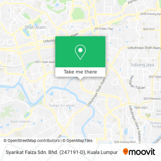 Syarikat Faiza Sdn. Bhd. (247191-D) map