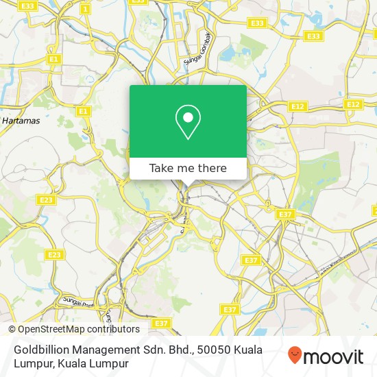 Goldbillion Management Sdn. Bhd., 50050 Kuala Lumpur map