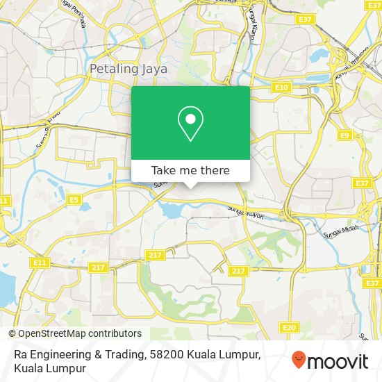 Ra Engineering & Trading, 58200 Kuala Lumpur map