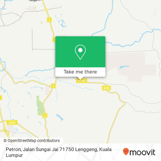 Petron, Jalan Sungai Jai 71750 Lenggeng map