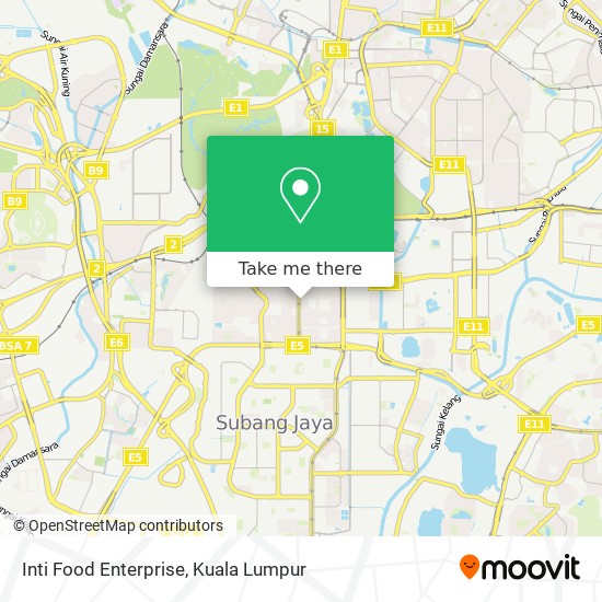 Inti Food Enterprise map