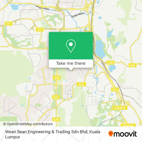 Peta Wean Sean Engineering & Trading Sdn Bhd