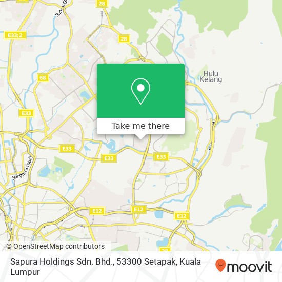 Sapura Holdings Sdn. Bhd., 53300 Setapak map