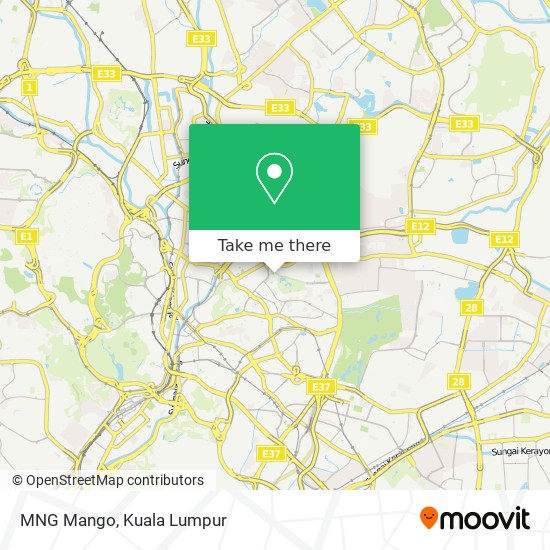 Peta MNG Mango