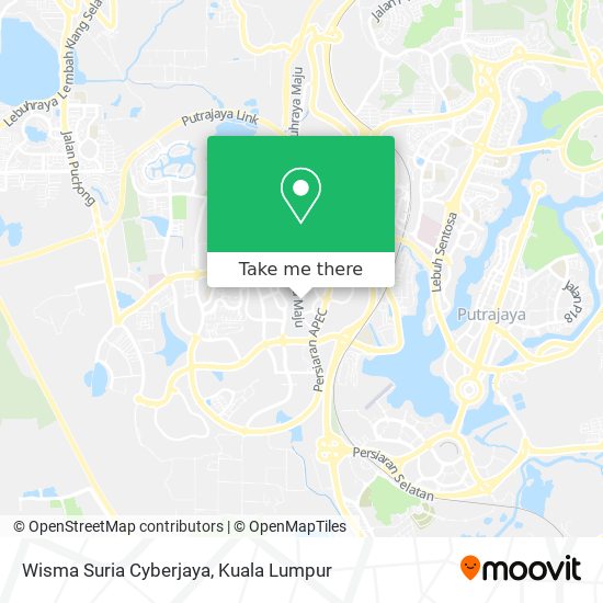 Peta Wisma Suria Cyberjaya