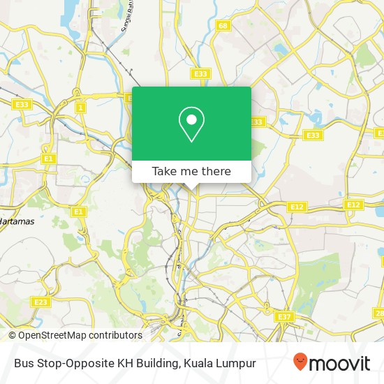 Bus Stop-Opposite KH Building map