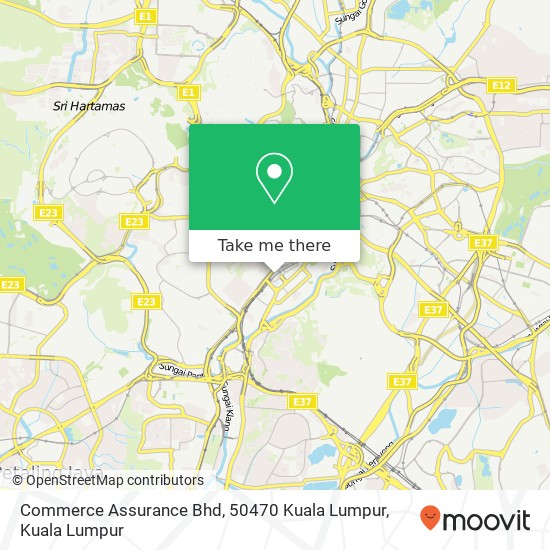 Commerce Assurance Bhd, 50470 Kuala Lumpur map