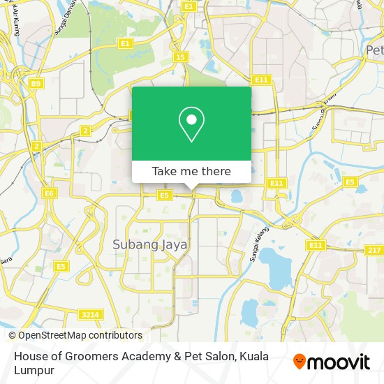 House of Groomers Academy & Pet Salon map