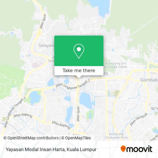 Yayasan Modal Insan Harta map