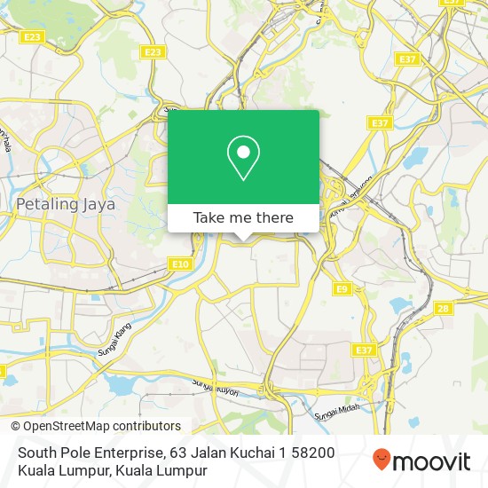 South Pole Enterprise, 63 Jalan Kuchai 1 58200 Kuala Lumpur map