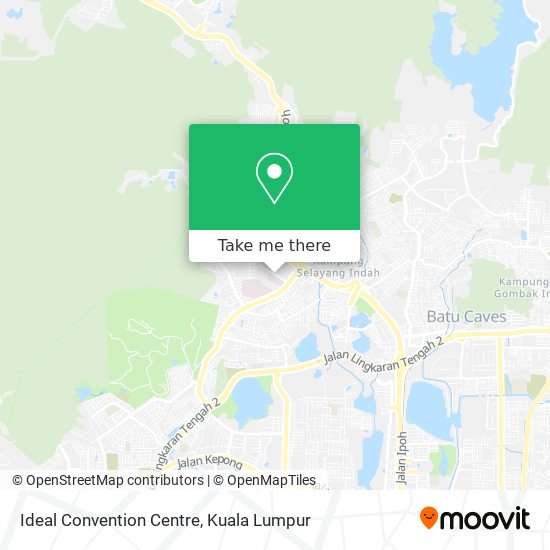 Ideal Convention Centre map