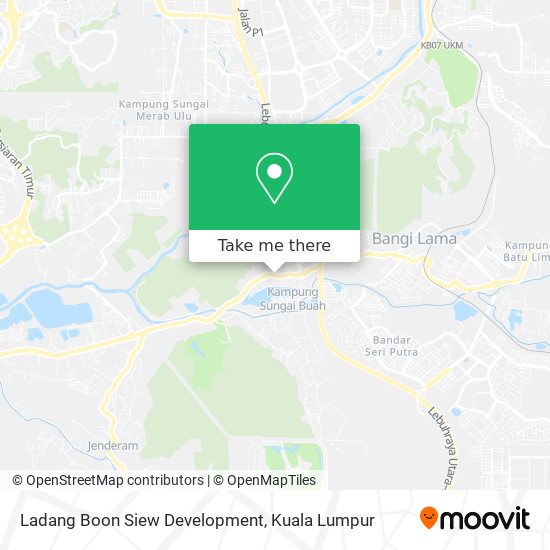 Ladang Boon Siew Development map