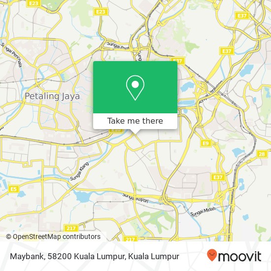 Maybank, 58200 Kuala Lumpur map