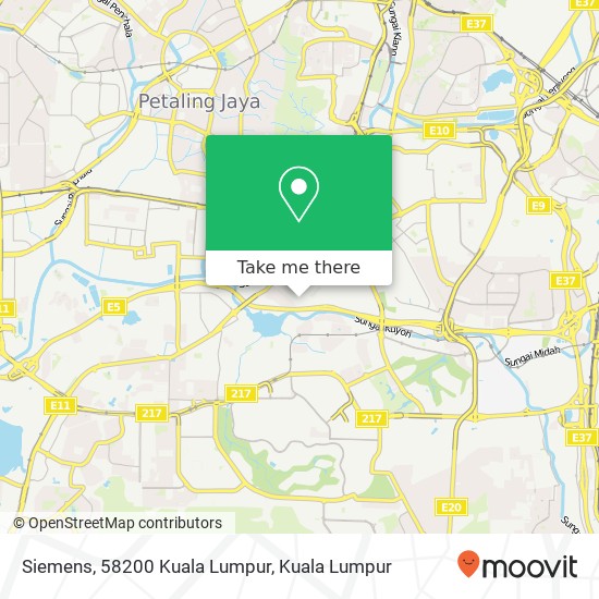 Siemens, 58200 Kuala Lumpur map