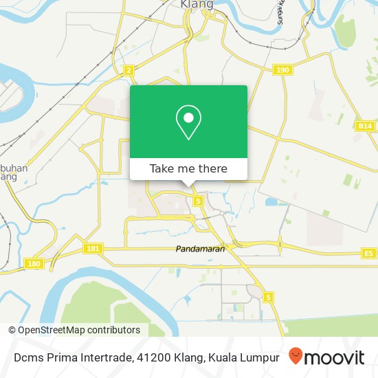 Dcms Prima Intertrade, 41200 Klang map