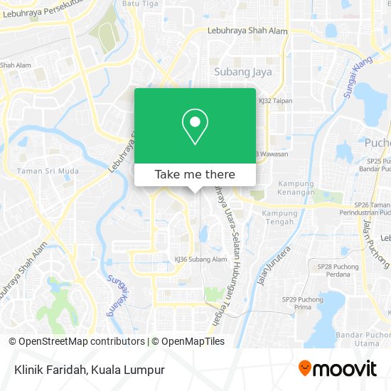 Klinik Faridah map