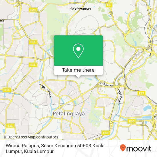 Wisma Palapes, Susur Kenangan 50603 Kuala Lumpur map