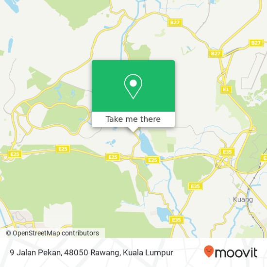 9 Jalan Pekan, 48050 Rawang map