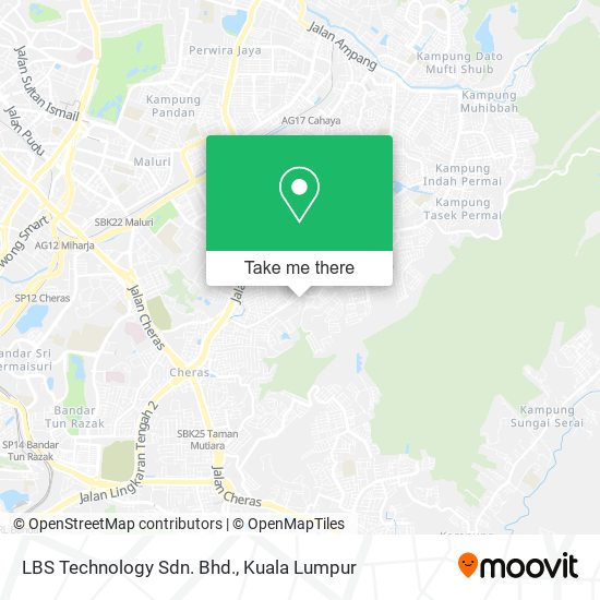 LBS Technology Sdn. Bhd. map