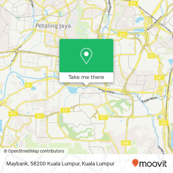 Maybank, 58200 Kuala Lumpur map