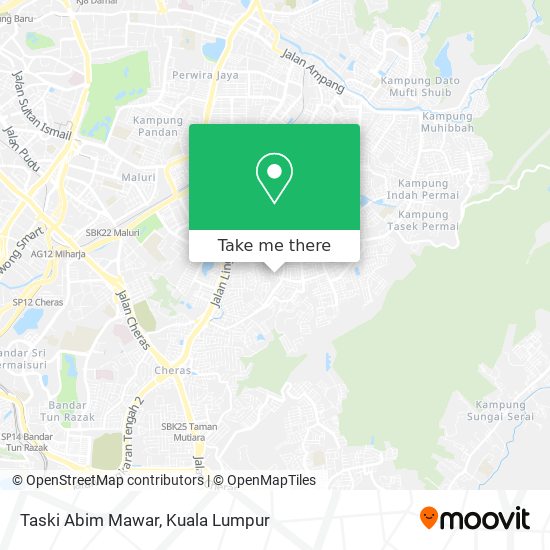 Taski Abim Mawar map