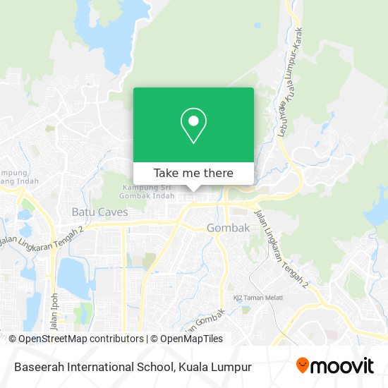 Baseerah International School map