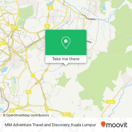 MM Adventure Travel and Discovery map