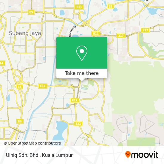 Uiniq Sdn. Bhd. map