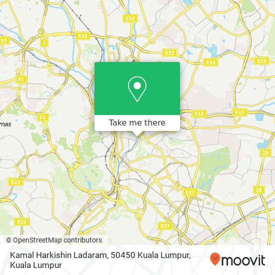 Kamal Harkishin Ladaram, 50450 Kuala Lumpur map