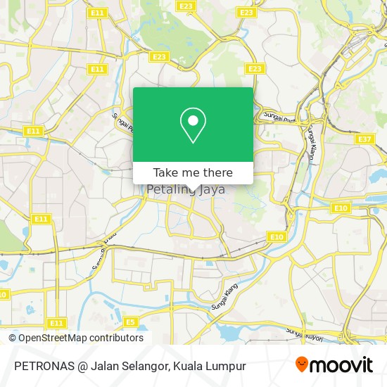 PETRONAS @ Jalan Selangor map